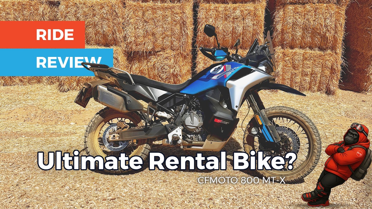 CFMOTO 800MT X Test Ride   The Ultimate Rental Adventure Bike?