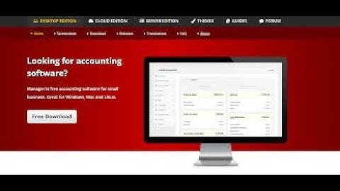 Introduction to Manager Accounting Software(New)
