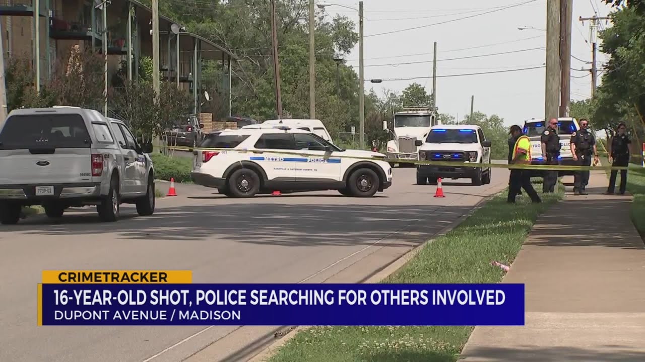 Teen shot at Madison park, police searching for others involved - YouTube