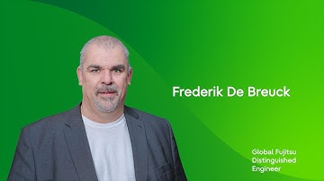 【Global Fujitsu Distinguished Engineer】Frederik De Breuck (Data)