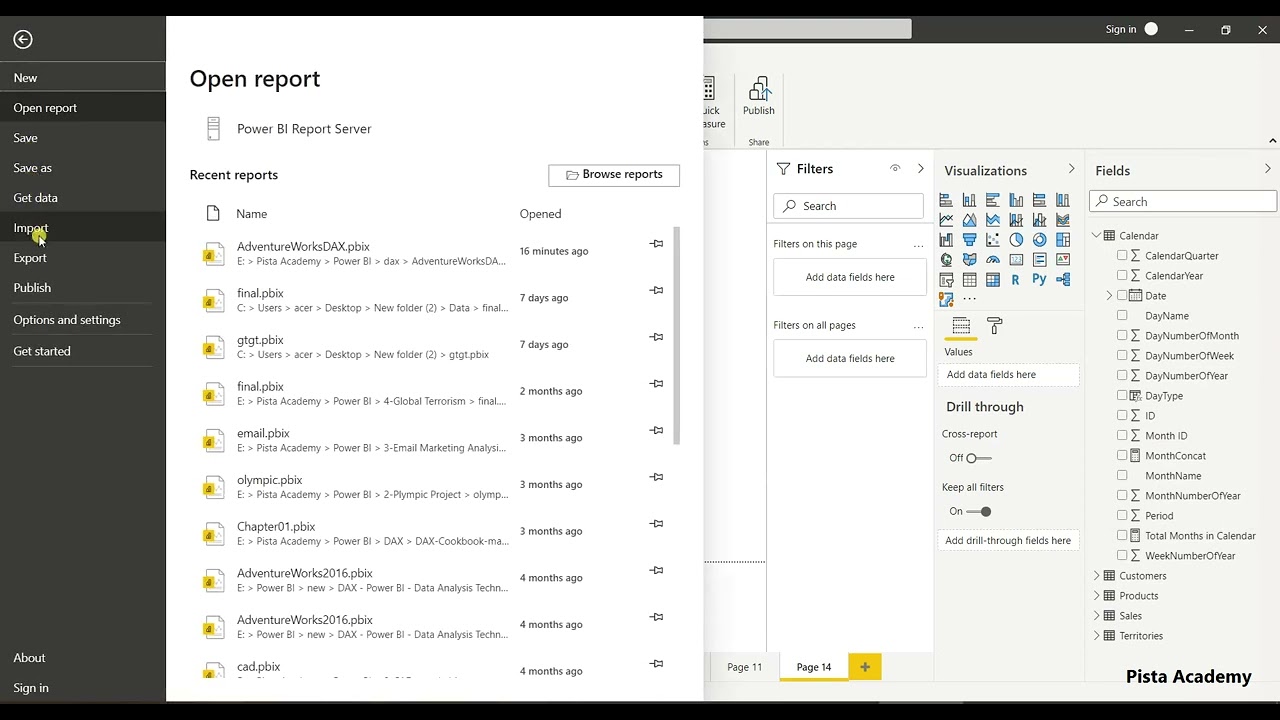 آموزش نرم افزار Power Bi - جلسه شصت و شش