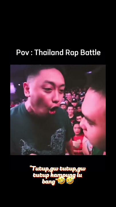 Ketika Thailand rap Battle Bikin Ketawa Terus 🤣🤣🤣. #shorts #viral