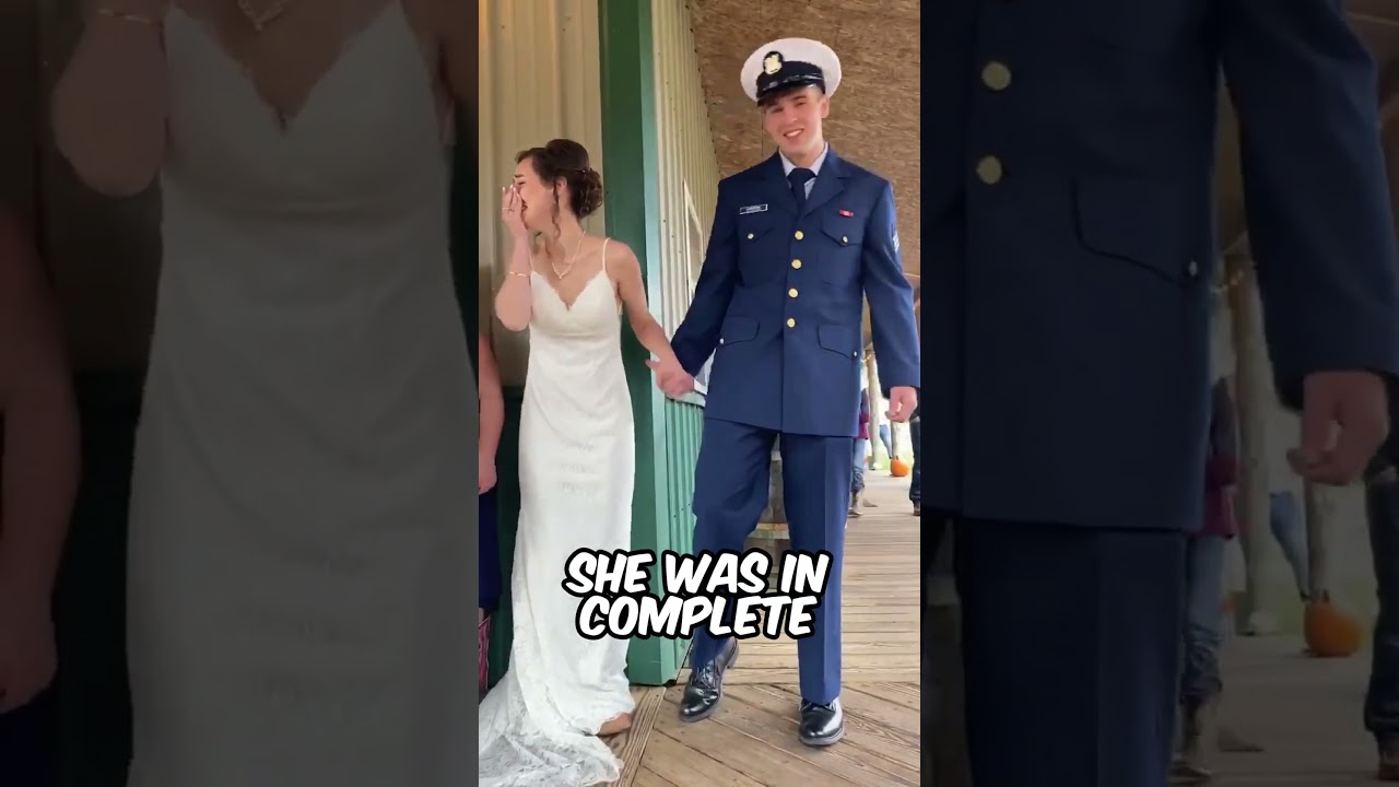 An unexpected wedding surprise 😱❤️