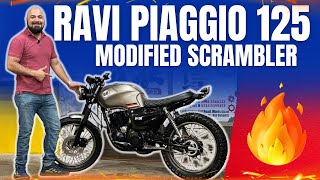 RAVI PIAGGIO 125 cc Restored Just Like Brand New Scrambler | BIKE MATE PK