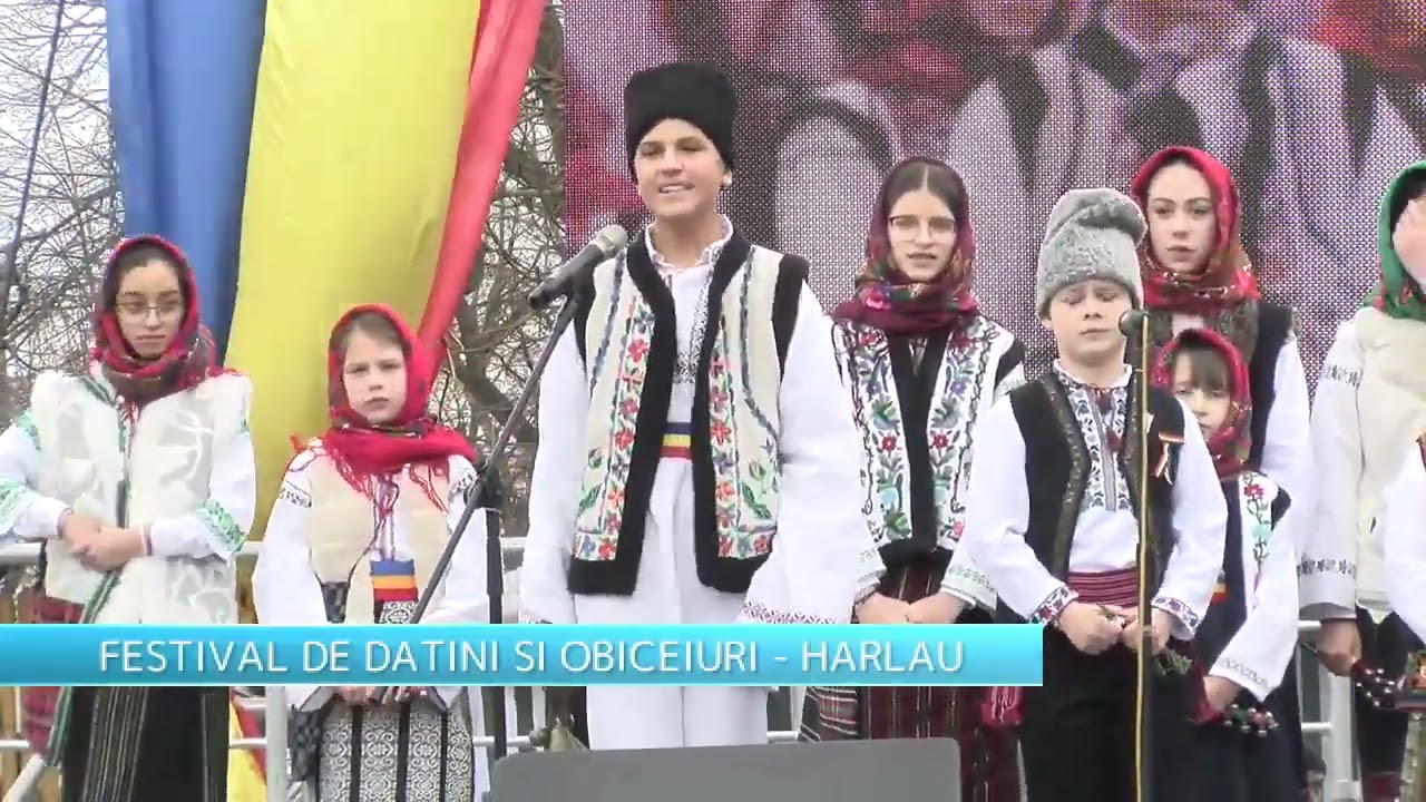 FESTIVALUL DE DATINI SI OBICEIURI DE IARNA DE LA HARLAU, 3 IAN 2024