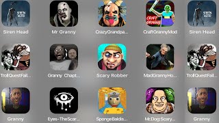 Siren Head,Mr Granny,Crazy Grandpa,Craft Granny Mod,Troll Quest Fail,Granny Chapter two,Mr.Dog Scary screenshot 2