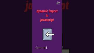 dynamic import in javascript | #javascript tutorial in 1 minutes #coding #programming #frontend