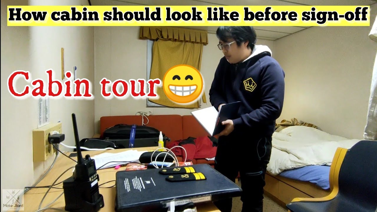 How cabin should look like before sign-off