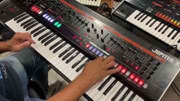 Roland Jupiter X Sounds - Jean Michel Jarre - Arpegiator
