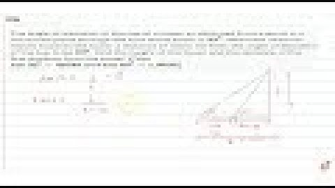 The angle of elevation of the top of a tower as observed from a point    in a horizontal plane ...