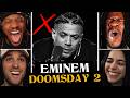 EM ROASTED BENZINO FOR 2 MINUTES!🔥 Eminem - Doomsday 2 | EPIC Reaction Mashup