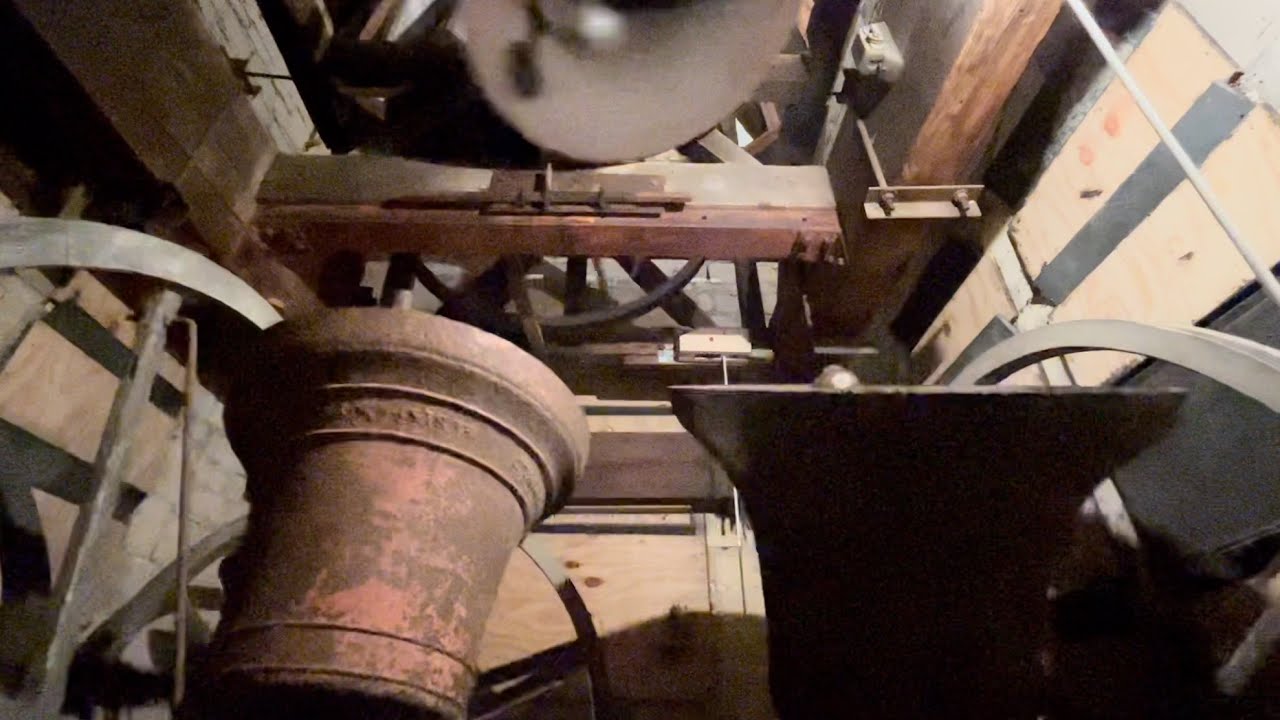 Bell Ringing in the Belfry at Chalford, Glos