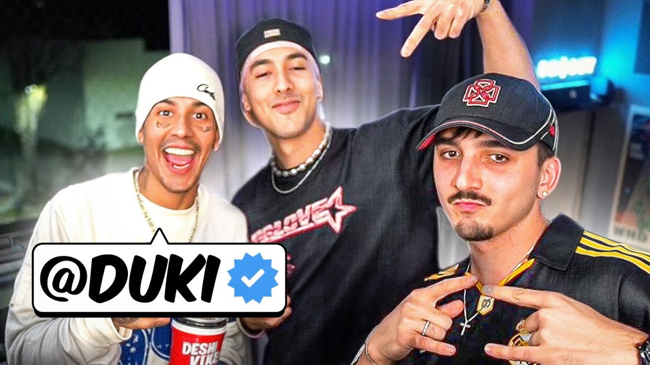 HICE UN TEMA CON DUKI EN VIVO