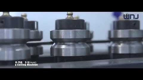 WNJ CNC SPRING COILING MACHINE TK-750（1）