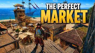 I Built a Spanish Caribbean Market in Windrose