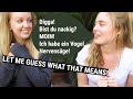 Teaching My American Friend Funny German Words and Phrases! She tries to guess what they mean!