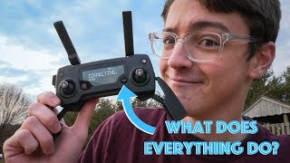 In Depth Look At How To Use a DJI Mavic Pro Controller!