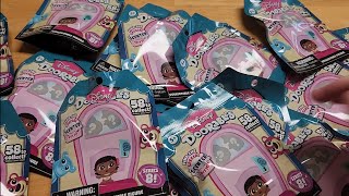 opening 17 more disney doorables series 8 blind bags ASMR NO TALKING (with codes)