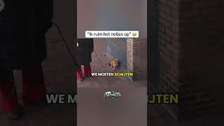 “Ik ruim het netjes op” 😂 #ohohdenhaag