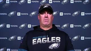 Doug Pederson Funny Reaction to Question Slip-up