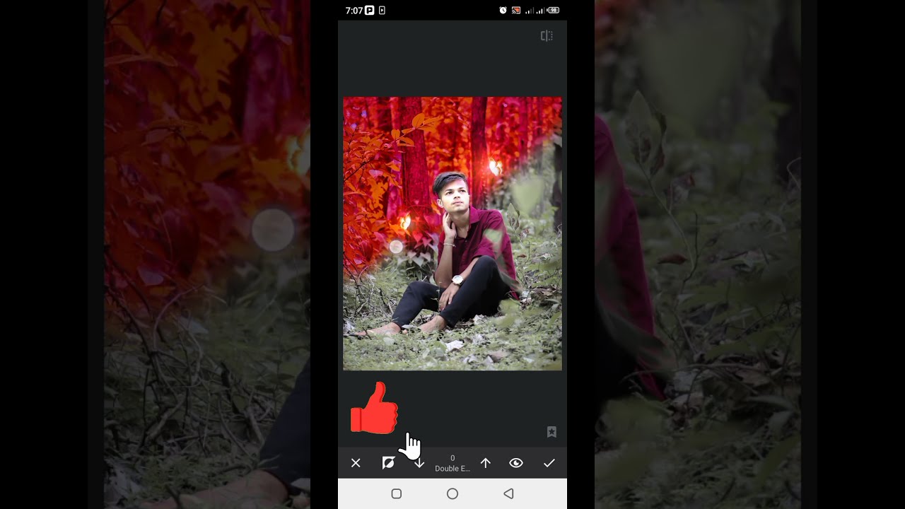 Snapseed red light photo editing kaise Karen aasan tarika hindi || how to edit photo|| 