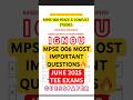 IGNOU MPSE 006 MOST IMPORTANT QUESTIONS FOR JUNE 2025 EXAM😱IGNOU MPSE 006 GUESS PAPER #mpse006