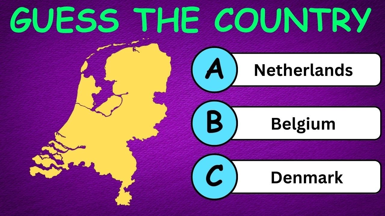 Guess The Country on The Map Geography Quiz Challengeworld map quiz YouTube