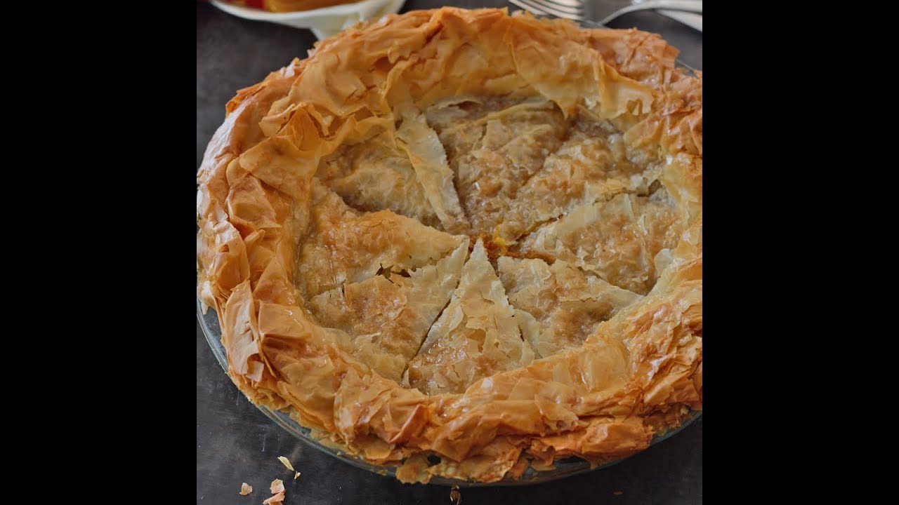 Pumpkin Pie with a Phyllo Crust