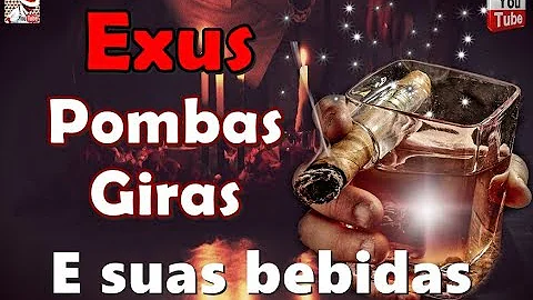 Como Pomba Gira pede bebida?