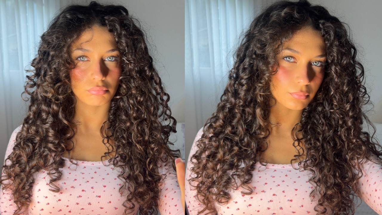 Detailed curly hair diffusing routine 2026