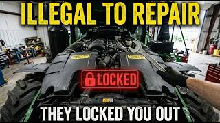Why They Made It Illegal to Fix Your Own Tractor (DIY Tractor Repair Is Dead)