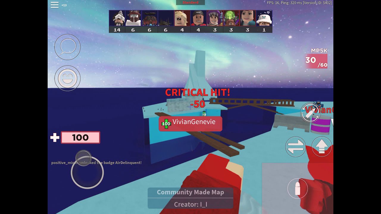 Joining A Late Match And Winning! Arsenal (Roblox)