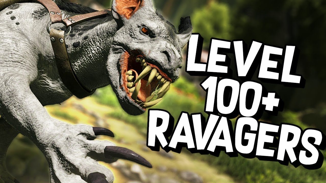 ARK Survival Evolved Ep #26 - LEVEL 100+ RAVAGER TAMING (Aberration DLC ...
