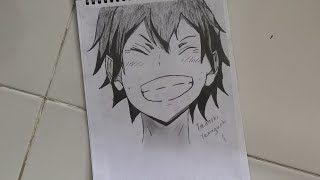Hwo to draw tadashi yamaguchi |Haikyuu Hwo to draw tadashi yamaguchi |Haikyuu
