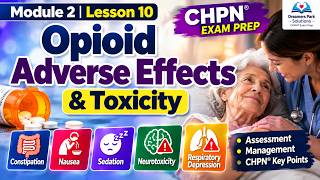 DPS CHPN Exam Prep Course: Module 2 Lesson 10-Opioid Adverse Effect & Toxicity Update