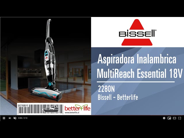 Te presentamos nuestra Aspiradora Inalámbrica MultiReach Essential 18V 