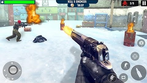 FPS Commando Shooting 3D Games - Android Gameplay #2