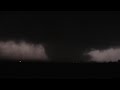 12-10-2021 Hayti, MO - Massive Wedge Tornado CLOSE Range - Semi Rolled on I55