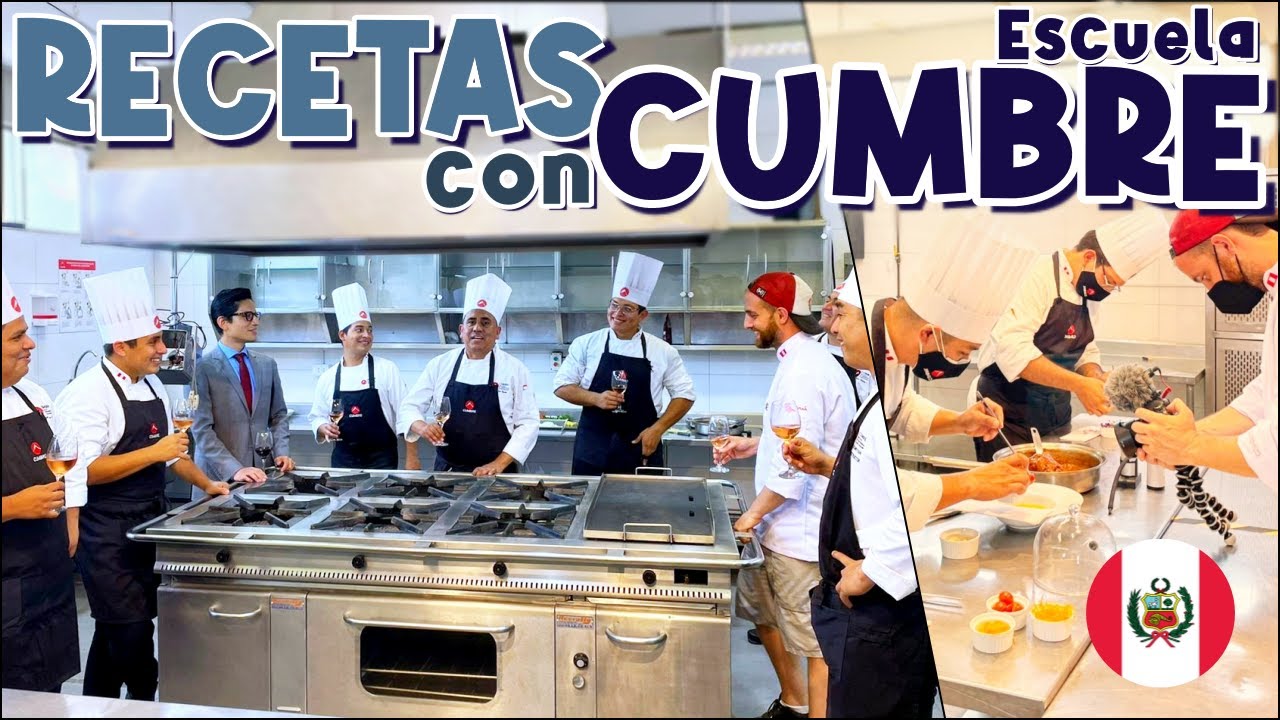 🇵🇪 PLATOS CREATIVOS CHICLAYANA CON ESCUELA CUMBRE - COMIDA CULINARIA MODERNA 🇵🇪