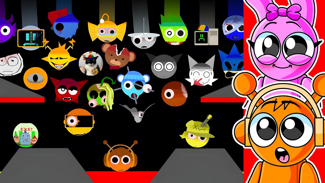 WE MADE EVERY PHASE 2 SPRUNKI RACE!!