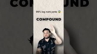 “Compound Interest ka sach jo 90% log nahi jaante 😳” #youtubeshorts #ytshorts #viral