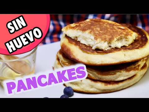 Video: Cómo Hacer Panqueques Inflados Sin Huevos