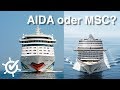 AIDA oder MSC - Der Vergleich