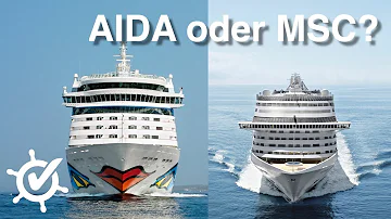 Welches Schiff ist besser AIDA oder MSC?