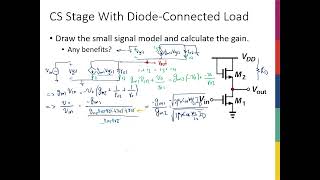 Week10 - CS Stage with Diode-Connected Load