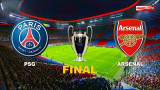 PSG vs Arsenal - Final UEFA Champions League 2026 | Full Match All Goals | Pes 21 Video Gameplay UCL