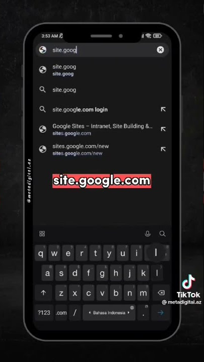 Buat Website Tanpa Coding & Dari HP