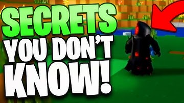 These are some "SECRETS" about Roblox SKYBLOCK (ISLANDS)  you may NOT Have Known About!