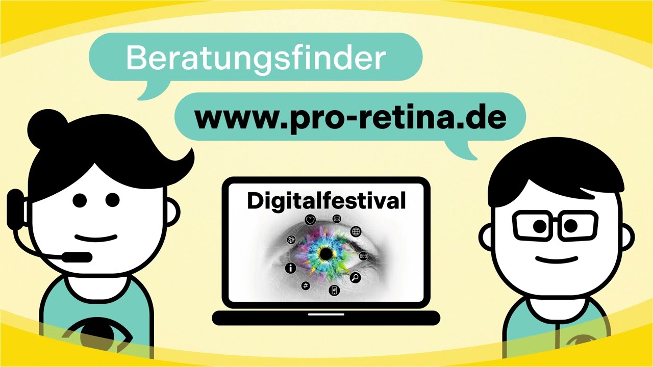 Die Digitalexpertinnen und Digitalexperten der PRO RETINA und das Digitalfestival 2024