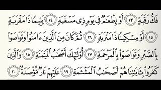 سورة البلد القارئ الدوكالي العالم رواية قالون عن نافع